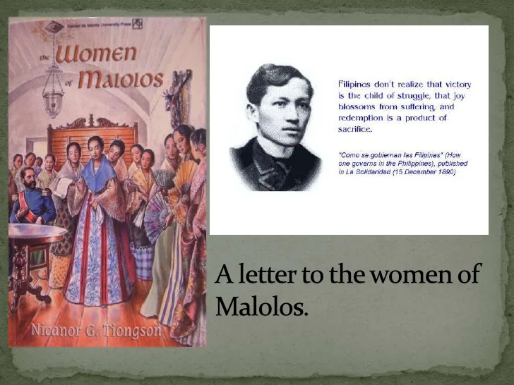 Letter to the Women of Malolos